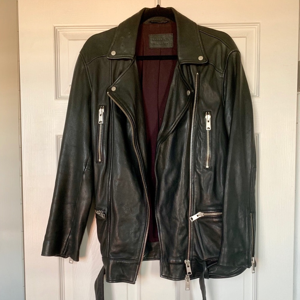 All Saints Laurel Leather Jacket